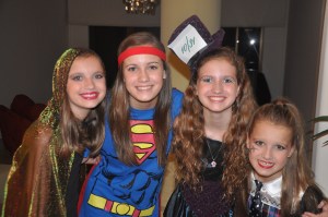 Todas mis hijas en Halloween